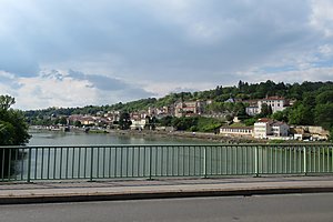 Saônebrücke in Trévoux