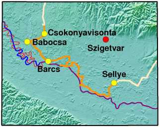 Karte_Sellye - Csokonyavisonta